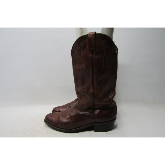Dan Post Mens Size 10 EW Brown All Leather Western Cowboy Boots main image 10